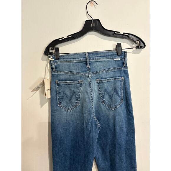 NWT Mother The Swooner Rascal Hover Straight Jeans Healing Jar Women's Size 25 - Picture 7 of 8